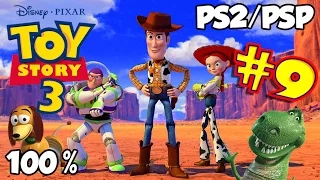 Disney's Toy Story 3 Walkthrough Part 9 - 100% (PS2, PSP) Level 9 - Eye in the Sky