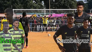 SEMI FINAL PENALTY KICK ! SAMBALPUR VS RENGALI F.C || BHALUDHUDIA FOOTBALL TOURNAMENT 2022