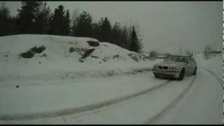 Norwegian Snow Drift (almost fail) - funny