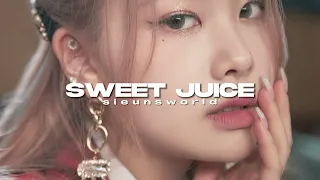 purple kiss - sweet juice (sped up)