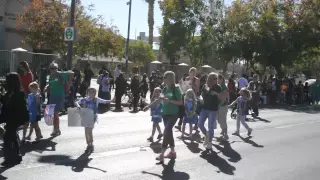 veeterans day parade girls scouts