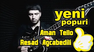 Aman tello popuri gitara Reşad Agcabedili / sintez Röyal / #gitara #gitarada #resad tik tok da trend