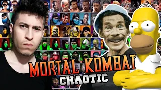 QUE LOCURA DE PERSONAJES ES ESTA?! - MORTAL KOMBAT CHAOTIC 2