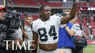 Oakland Raiders Cut Antonio Brown Before He Played A Game With The Team | TIME