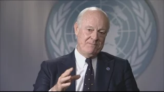 UN envoy insists Syria peace talks have momentum