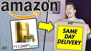 Buying 100% Random Amazon Packages! SAME DAY DELIVERY EDITION! *IT ACTUALLY WORKED*