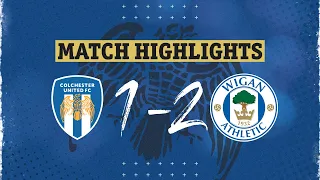 Colchester United v Wigan Athletic highlights