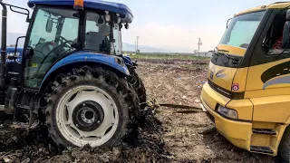 What is wrong with this job? - New Holland TD110 Truck Recovery