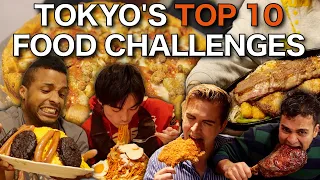 Tokyo’s Top 10 Food Challenges | Ultimate Japan Bucket List 4K