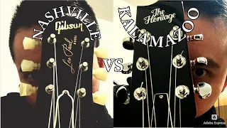 Les Paul Battle - Heritage H150 vs Gibson R0