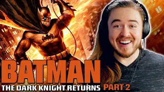 *What happened to Joker?!?* The Dark Knight Returns Part 2 (2013)  Reaction/ Commentary Frank Miller