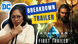 AQUAMAN AND THE LOST KINGDOM (2023) | Trailer Reaction & Breakdown