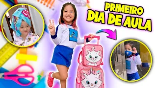 ARRUME SE COMIGO PARA A ESCOLA !!! VOLTA ÀS AULAS 2022 | YU e FAMÍLIA