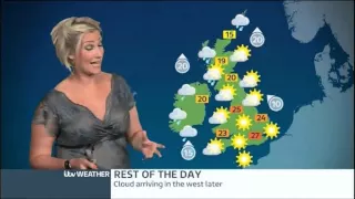 Beckie Mantin ITV Weather 2015 07 10