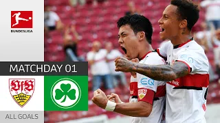 Goal Fest in Stuttgart | VfB Stuttgart - Fürth 5-1 | All Goals | MD 1 – Bundesliga 21/22