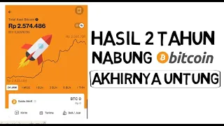 Akhirnya Untung !! Hasil 2 Tahun Nabung Bitcoin di App Pintu Crypto