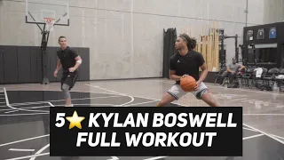 5 ⭐️ PG Kylan Boswell Full Skill and Strength Workout with PJF Performance