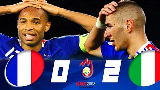 France 0-2 Italy | EURO 2008 Group Stage | Extended Highlights