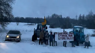 2024 winter#19 Pirmas istorijoje tokio dydžio mitingas