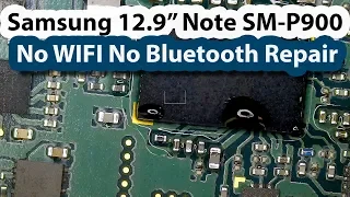 Samsung Note 12.2" SM-P900 Tablet No Wifi No bluetooth Repair