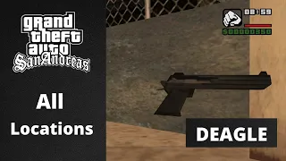 GTA San Andreas Weapon Locations #2 l Desert Eagle l 1080p HD