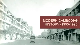 Modern Cambodian History (1953 - 1993)
