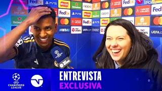 RODRYGO: "MAIS UMA VEZ MOSTRAMOS QUEM É O REAL MADRID...NO FINAL VAMOS CLASSIFICAR" - ENTREVISTA