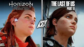 Horizon Forbidden West vs The Last of Us Part 2 - Details (Who Does it Best?)