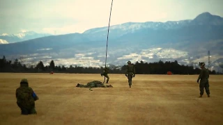 JGSDF Fast Rope Out of an Osprey (NO MUSIC)