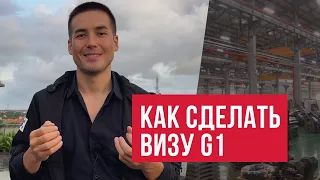 Как оформить визу G1 в Южной Корее (Виза беженца) Бланк для подачи