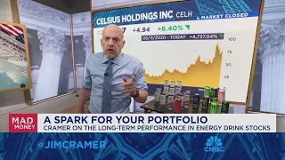 Energy drink stocks 'have been incredible winners', says Jim Cramer