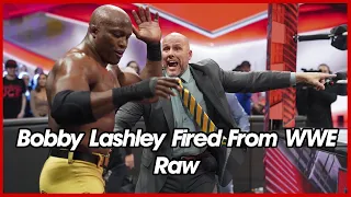 Bobby Lashley Fired From WWE Raw