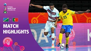 Solomon Islands v Portugal | FIFA Futsal World Cup 2021 | Match Highlights