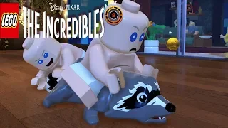 Lego The Incredibles Gameplay Walkthrough part 4 - Child vs Raccoon (Pc, Xbox One, PS4)