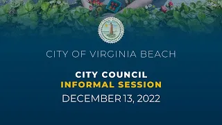 City Council Informal - 12/13/2022