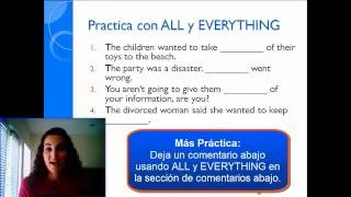 Cuál es la Diferencia Entre ALL y EVERYTHING en Inglés