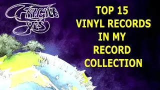 TOP 15 VINYL RECORDS IN MY RECORD COLLECTION #vinylcommunity
