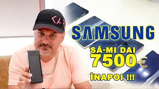 SAMSUNG,IMI DATOREZI 7500 EURO!!!❌SAMSUNG Z FOLD PLIABIL,ESEC DE LA 1 LA 4❌