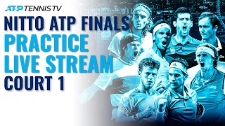 2020 Nitto ATP Finals: Live Stream Practice Court 1 (Friday)