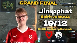 CS2 POV MOUZ Jimpphat (19/12) vs Spirit (Ancient) @ BetBoom Dacha Belgrade 2024 Grand final