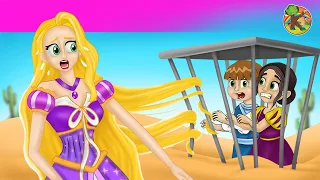 Princess Rapunzel - 2 Fairy Tales | KONDOSAN English | Fairy Tales & Bedtime Stories for Kids