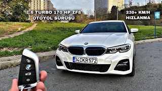 BMW G20 320i | 230 KM/H+ | OTOYOL VE PERFORMANS SÜRÜŞÜ | 1.6 TURBO 170 HP ZF8 | EN İYİ D PREMİUM MU?