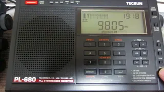 PL-660 vs PL-680 with KBS World Radio on 9805kHz_05192018