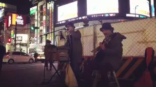 Street performers covering Digital Love by Daft Punk