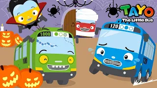 Haunted House and Scary Halloween Bus l Halloween Songs l Boo! Trick or Treat l Tayo & Titipo Songs