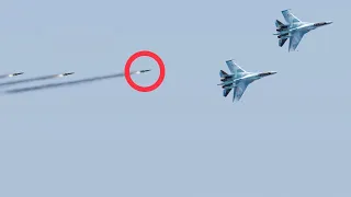 Today, Ukraine air missile destroy Su-25 fighter jet Russia in territory donetsk | Arma 3