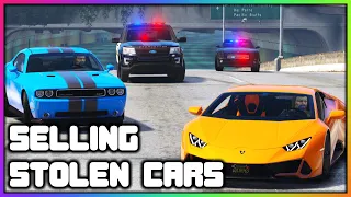 GTA 5 Roleplay - Selling Stolen Cars GONE WRONG | RedlineRP