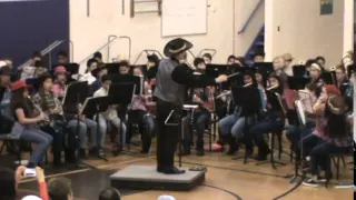 Along the WesternTrail   Boulan Park Middle School 6th Grade Band, Feb 26 2015