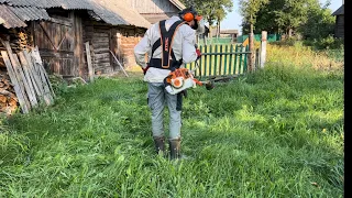 Штиль ФС 460 С-ЕМ против густой травы | Stihl FS 460 C-EM VS Thick grass | Stihl G500 PC