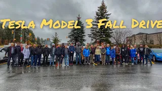 Tesla Model 3 Fall Drive - Meetup in Huntsville Ontario